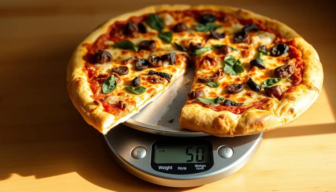 Ile kcal ma pizza 50 cm? Sprawdź, co naprawdę zawiera!