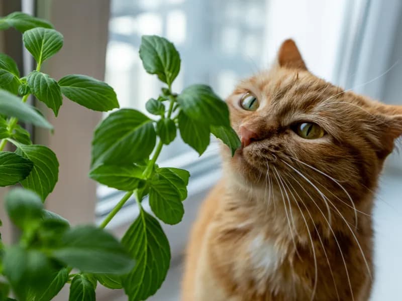 Czy bazylia jest trująca dla kota? Sprawdź, co musisz wiedzieć!