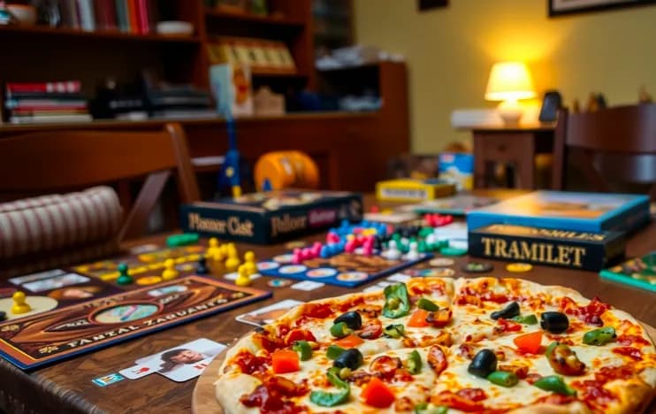 Pizza Party i Wieczór gier: Idealny Przepis na Rozrywkę