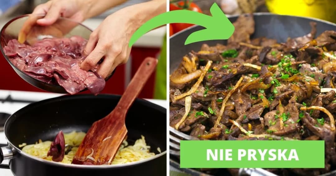 Jak smażyć wątróbkę żeby nie strzelała - sprawdzone triki i porady